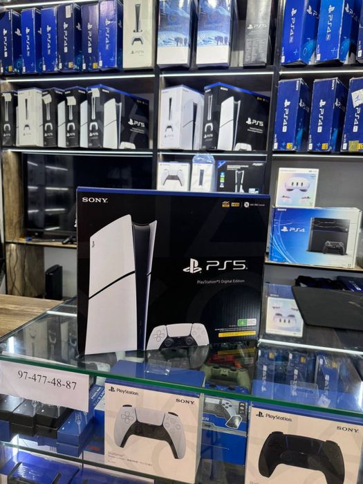 Новый PS5 slim digital с играми
