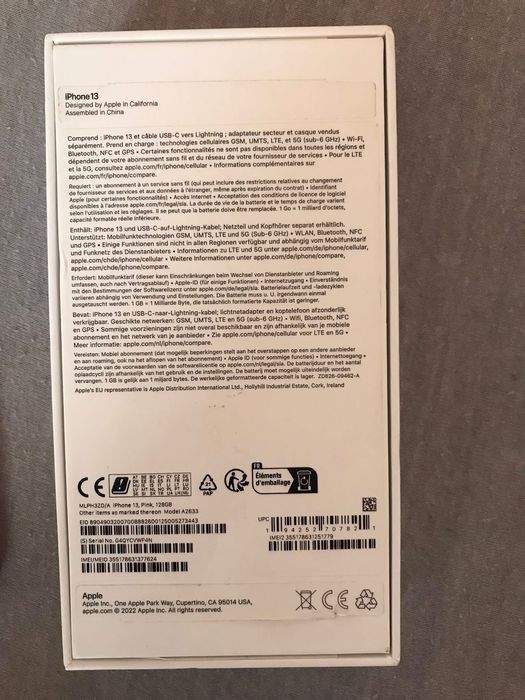 iPhone 13 ,128gb