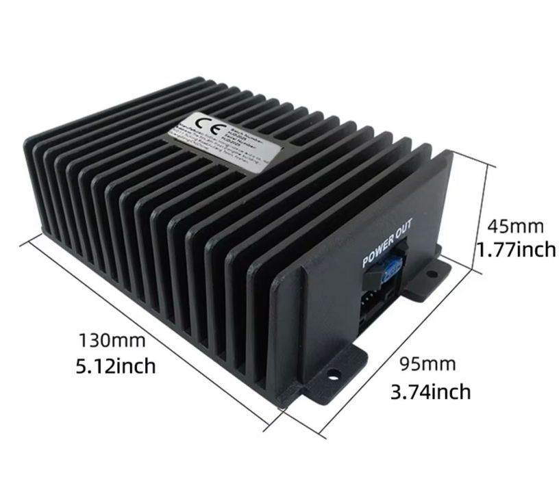 Автомобилен DSP усилвател 4x80W Hi-Fi (за Android мултимедия)