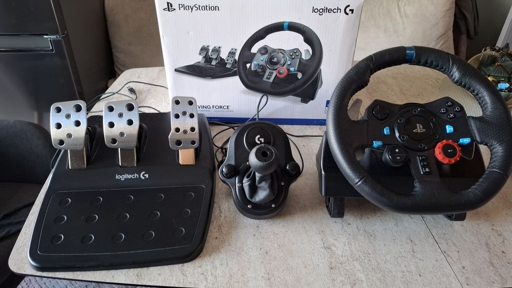 Logitech G29 + shifter