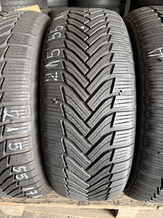 4 anvelope iarna 215/55/17 , Michelin Alpin 6 , 7.5 mm