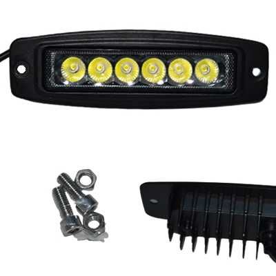 1 бр. ЛЕД бар LED bar халогени прожектори за вграждане 18W 10-30V