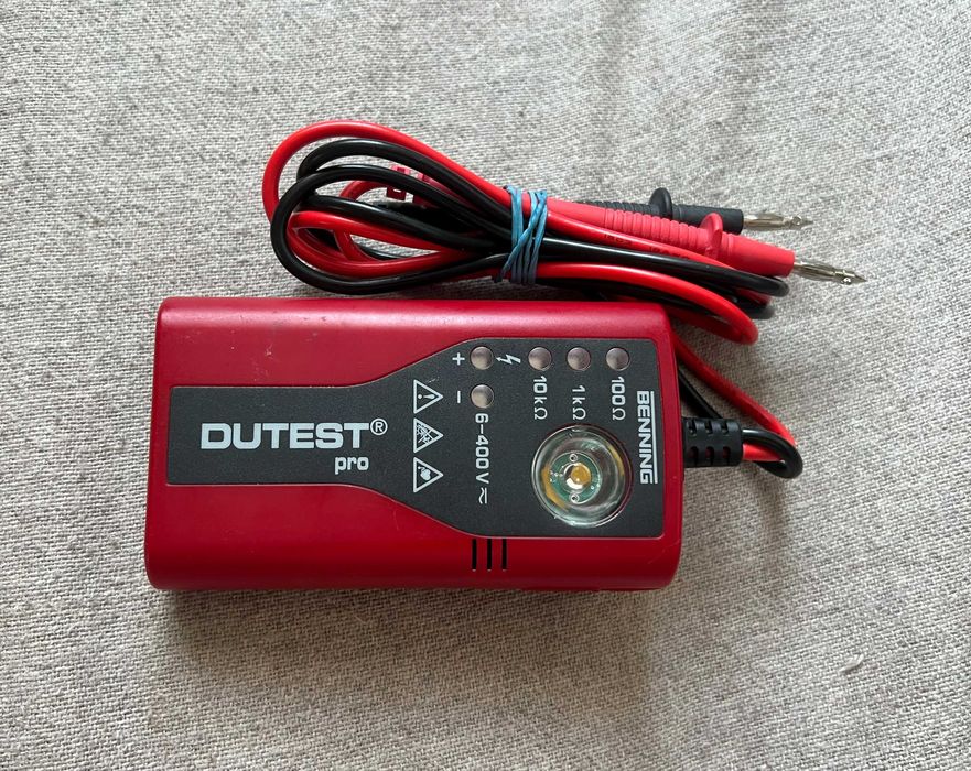 Tester electric BENNING DUTEST Pro – Voltmetru și Ohmmetru profesional