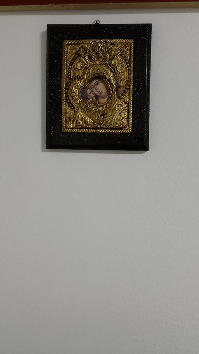Icoană aur 24k Muntele Athos