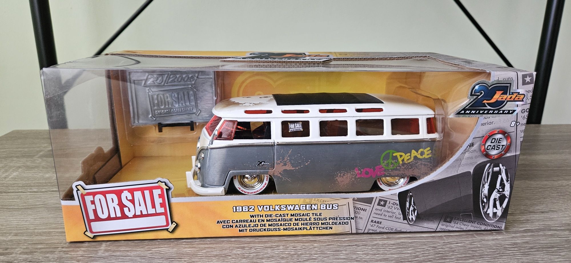 Jada toys sale 1962 volkswagen bus