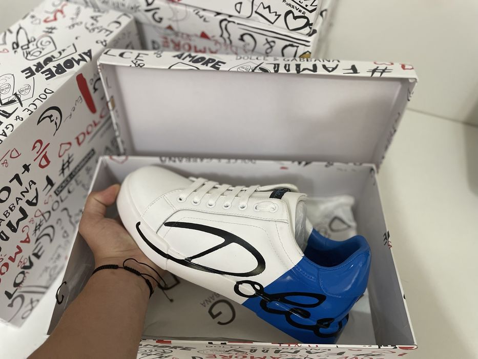 Adidasi Dolce Gabbana Portofino Blue Premium Quality