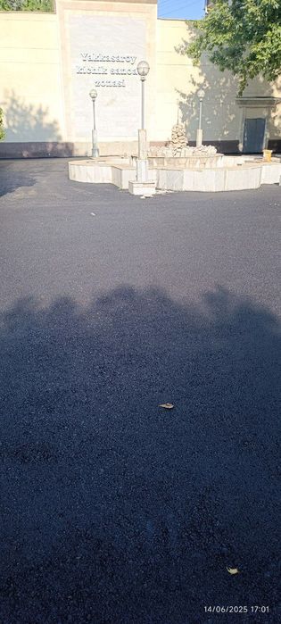 Асфальт хизмати Узбекистан буялаб