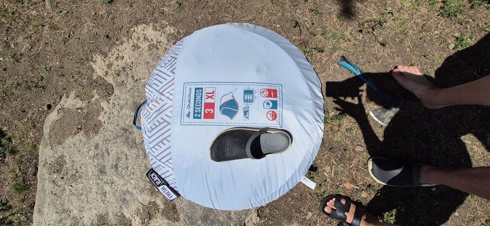 палатка decathlon quechua 2 second fresh&black