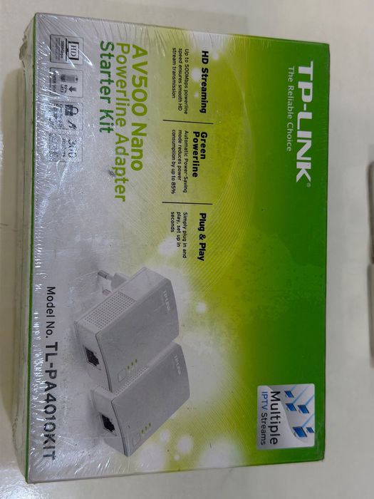 TP-Link AV500 (Интернет через электросеть)