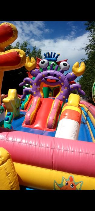 Батут 6*10 в отличном состоянии