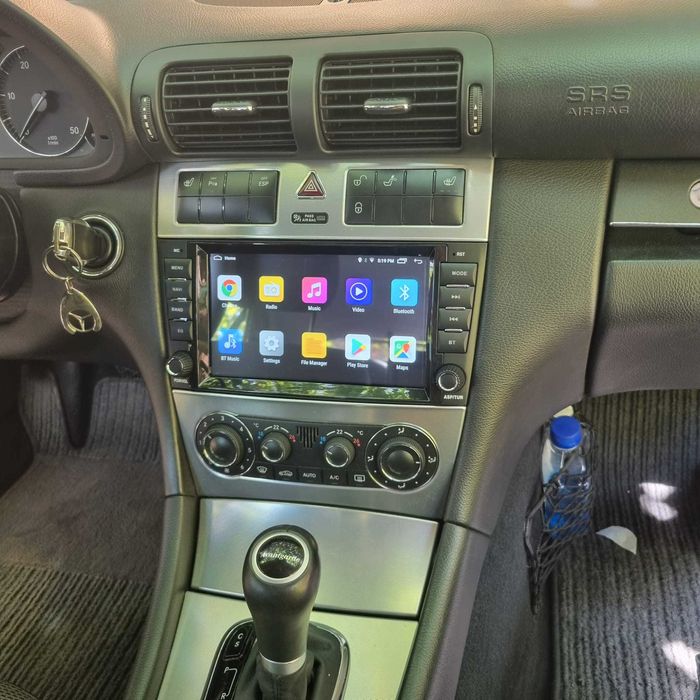 Navigatie Android Carplay wireles Mercedes C class w203