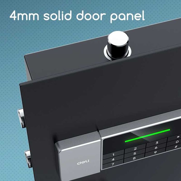 Seyf Deli Сейф Deli ET552,электронный код+ключ,600x380x360мм,28 кг