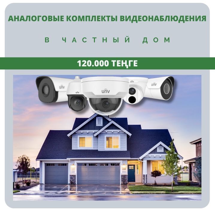 Видеонаблюдение в частный дом