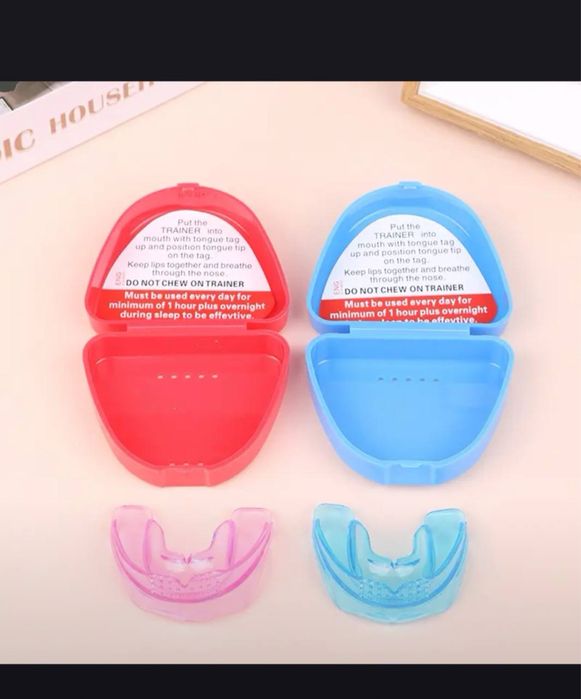 трейнер капы детские для выравнивания при бруксизме и храпе