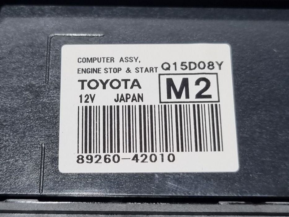 Modul Toyota Rav 4 IV 2012 - 2015 (1492) MODUL START STOP 8926042010