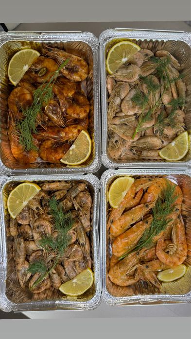 Сеты из морепродуктов