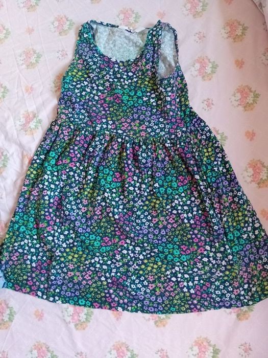 set lot 2 rochite 122 128 6 7 ani rochie fata vara h&m