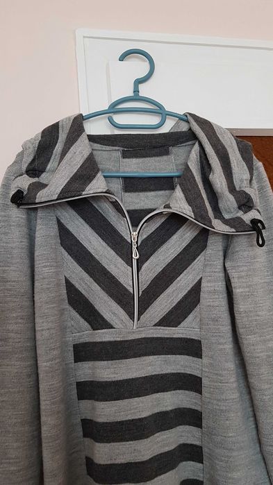 Туника блуза с дълъг ръкав за бременни, S размер