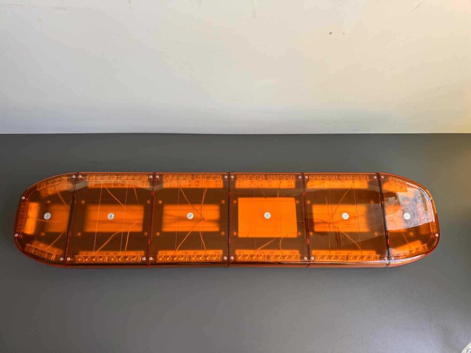 Rampa girofar LED galbena cu display 1.25m - Avertizare luminoasa