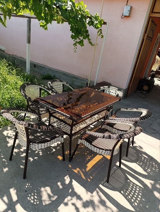 Ratan stol stullar 3 yil kafolat