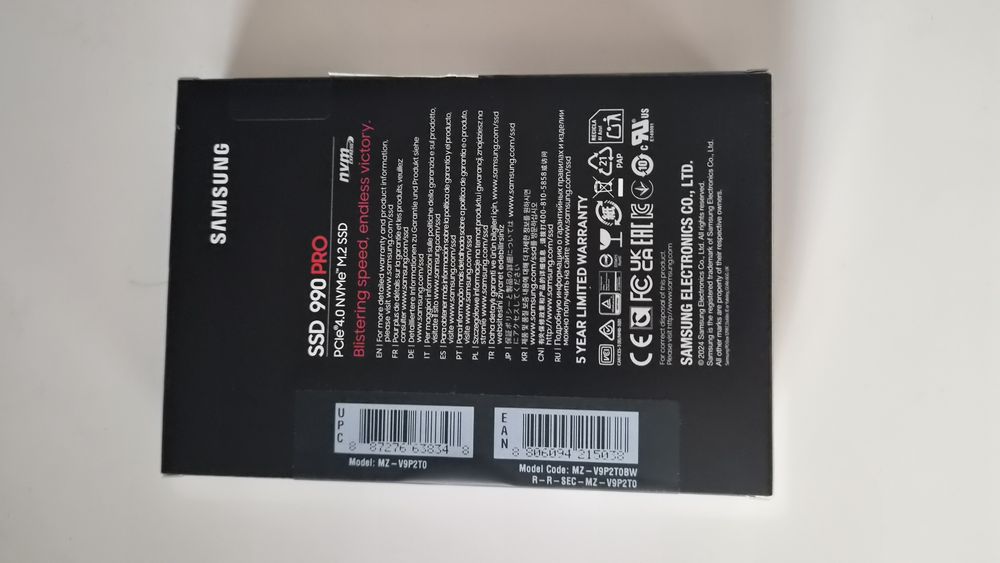 SSD Samsung 990 Pro 2 TB