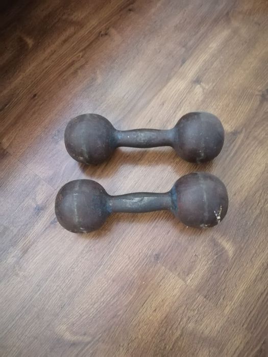 Гантели железные