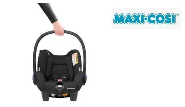 Детско столче за кола Maxi Cosi Citi Essential Black SPS 0-13кг Бебешко столче за кола