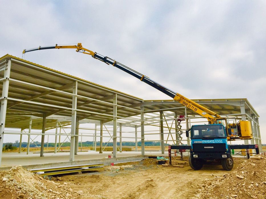 Услуги с автокран “КРАНБИЛД” ЕООД