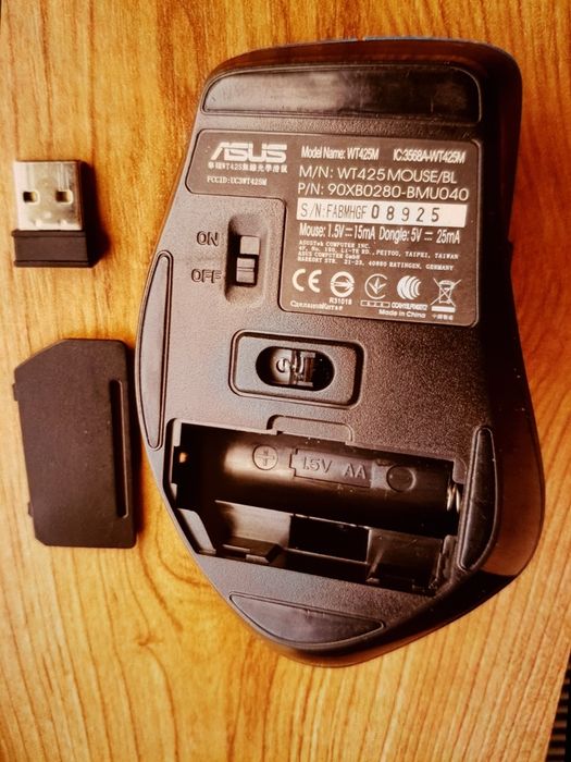 Mouse wireless optic Asus WT