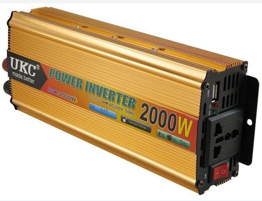 Invertor 12в на 220в. 500w до 2000w