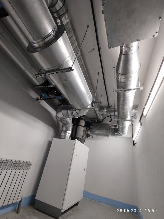 Вентиляция, дымоходы, жестяной цех