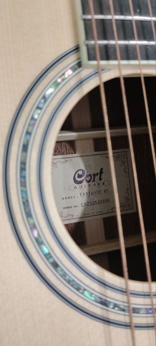 Cort earth 100 акустическая гитара
