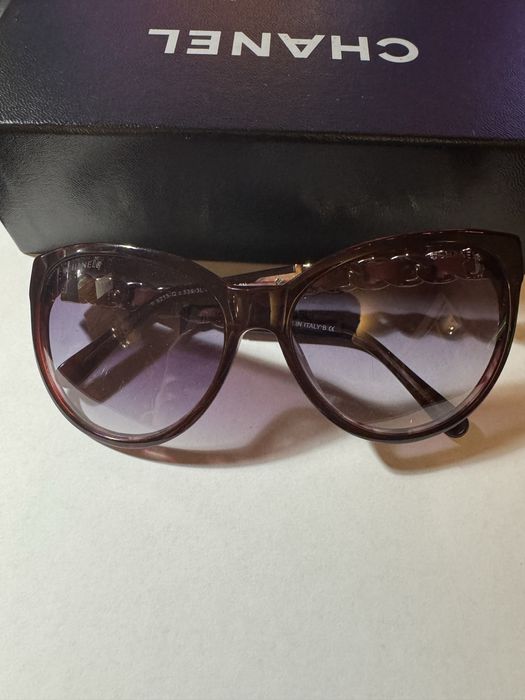 Ochelari de soare Chanel originali 5215-Q cu lanț, model rar