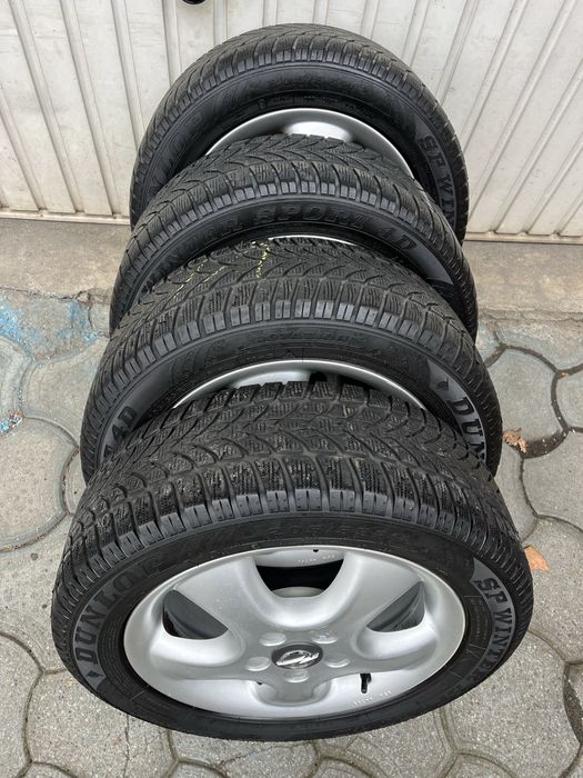 Jante aliaj 5x110mm, anvelope 205/55 R16 Opel Corsa Meriva Astra G, H, Zafira