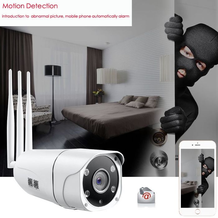 Камера смарт Smart Camera видеонаблюдения WiFi