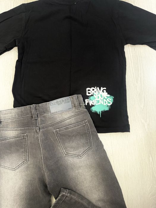 Детски дънки boboli и блуза Zara