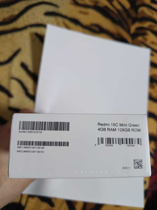 Смартфон Xiaomi Redmi 15C, 8GB RAM, 128 GB вътрешна памет!