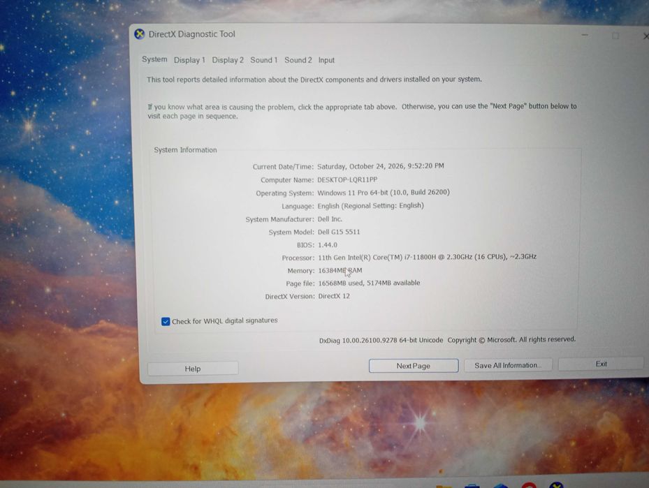 Laptop Gaming Dell