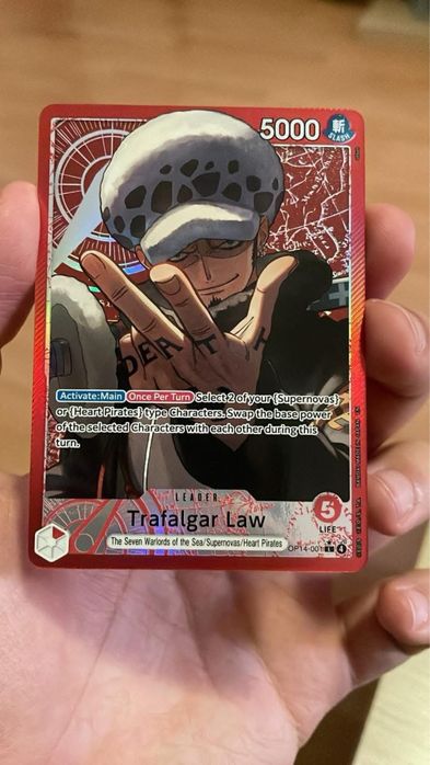 Trafalgar Law op14 карта