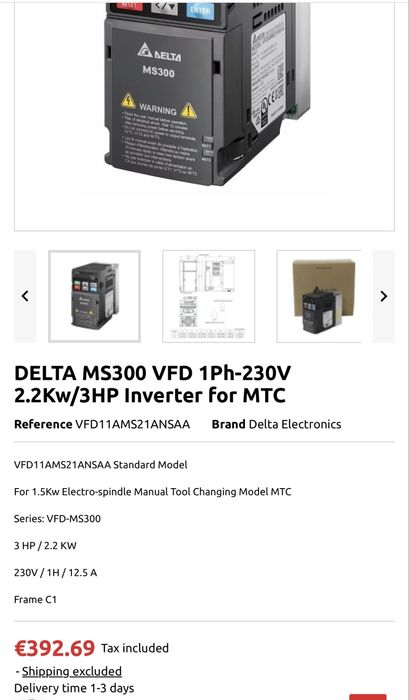 Vand invertor de frecventa Delta