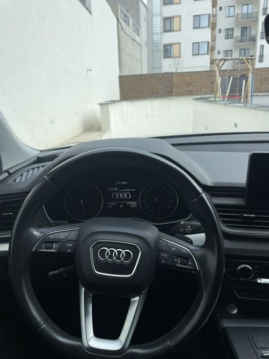 Vand Audi Q5 2018 DSG, Distributie schimbata 2025, Anvelope iarna/vara noi