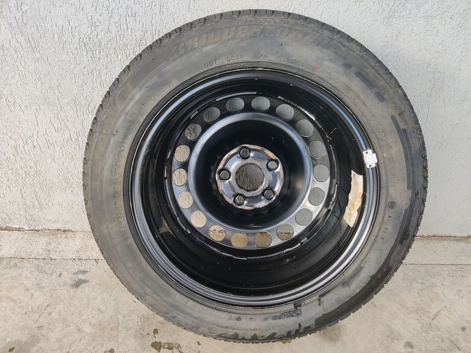 Kit roata rezerva 205/55R16 cric cui tractare Seat Exeo Audi A4 B6 B7