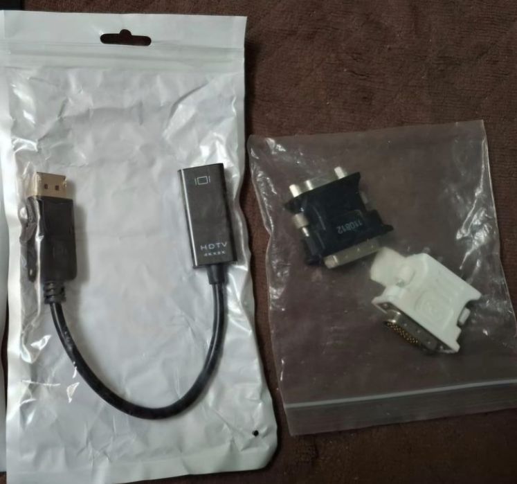 Переходник dp hdmi, vga dvi