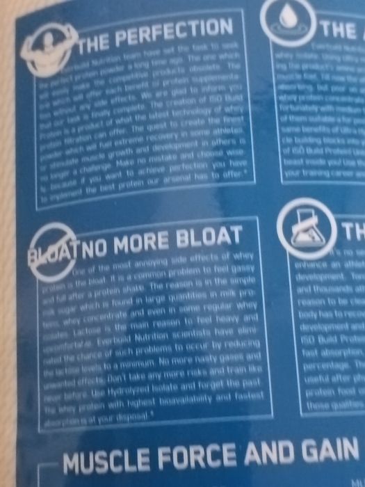 Protein shake ISO Build (908gr, 33 порции)