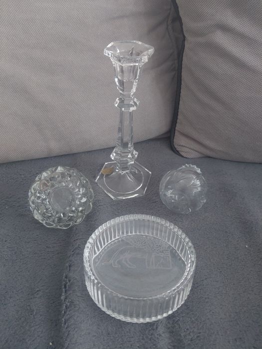 Lot obiecte cristal