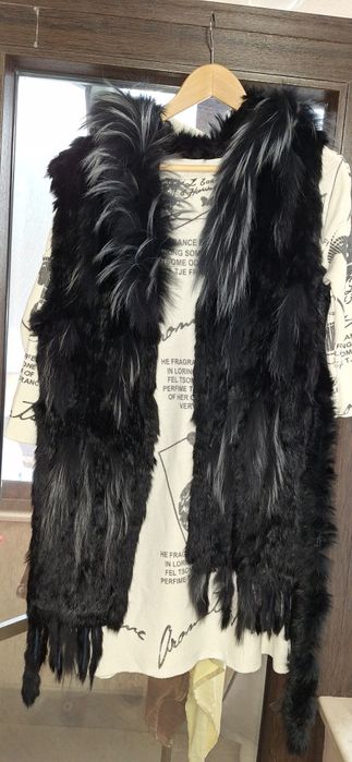 Пухен елек ест.кожа