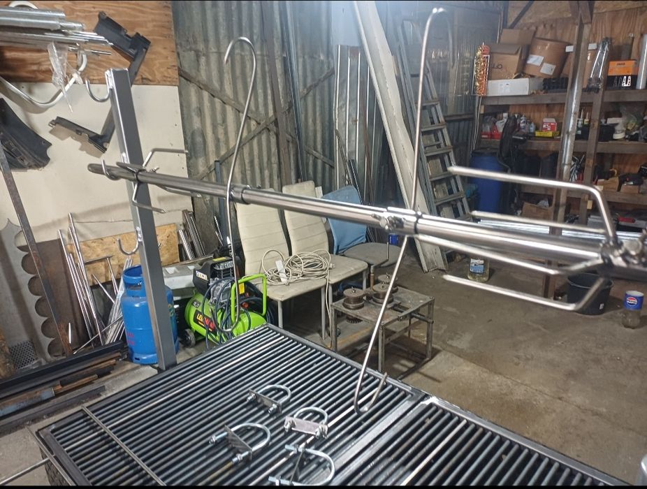 Proțap cu motor electric 125x70 nou  grosime cuva 4 mm