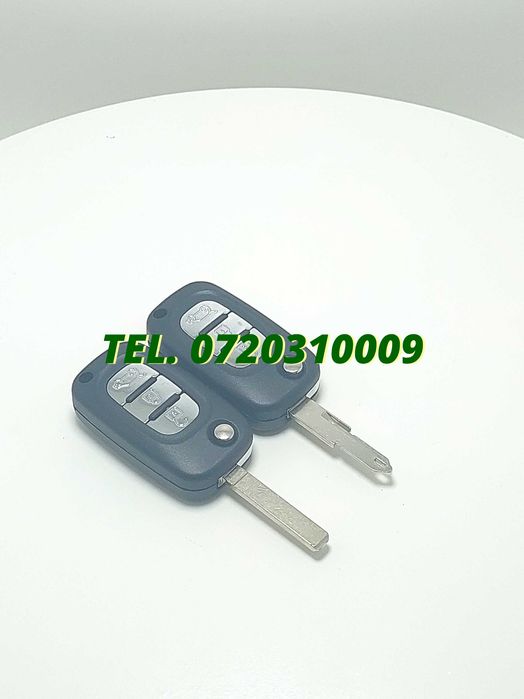 Carcasa Inlocuire Telecomanda Briceag Renault Clio Megane Kangoo 2 Modus Trei Butoane Cheie Auto Briceag Schimb /cheie Briceag Pentru Reparatie Carcas