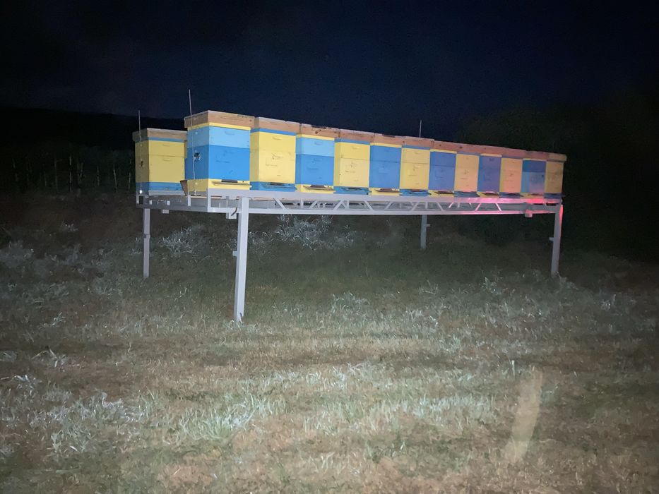 Пчеларски платформи с колесар