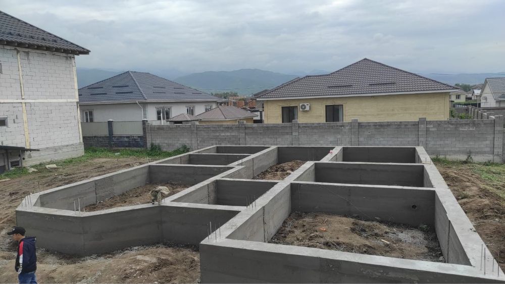 Заливаем фундамент